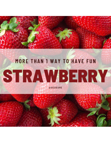 Lubricante Personal a Base de Agua BED GAME 200 ml Sabor Fresa