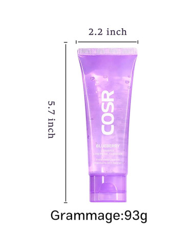 Limpiador Facial Suave HWM 93g con Ceramidas y Arándano