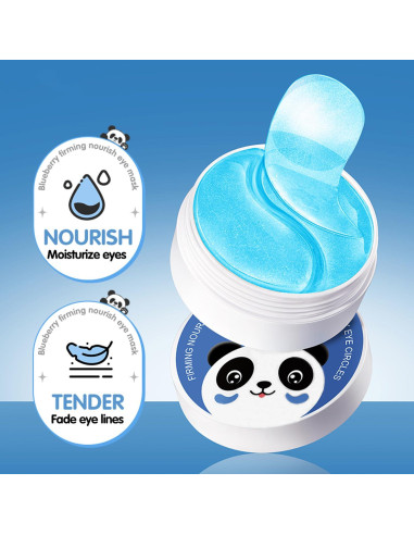 Parche Hidratante para Ojos Epstur - 60 Pares con Ácido Hialurónico