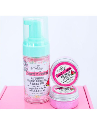 Gel de Ducha Espumoso Bella & Bear 100 ml Sandía 2 en 1