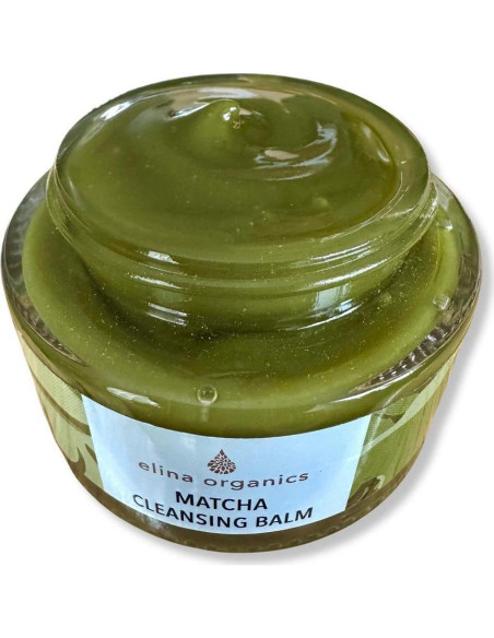 Bálsamo Limpiador Facial Elina Organics 56.7g - Matcha y Mango