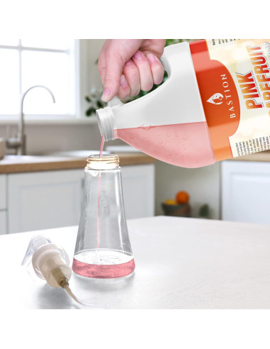 Jabón de Manos Antibacteriano Espumoso Bastion 3.78 L Pomelo Rosa