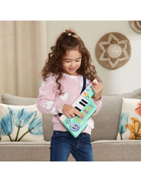 Keytar Musical VTech Bluey con 10 Melodías y Correa