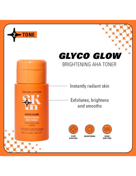 Tónico Facial AHA Revolución Piel 345 ml - 5% Ácido Glicólico
