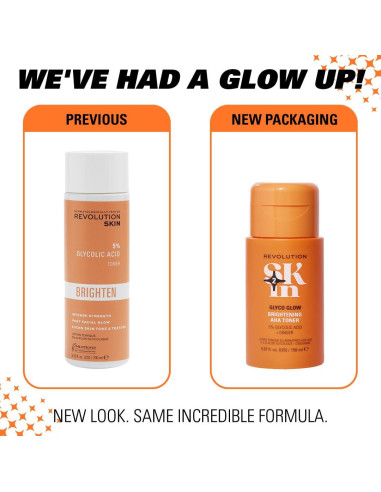Tónico Facial AHA Revolución Piel 345 ml - 5% Ácido Glicólico