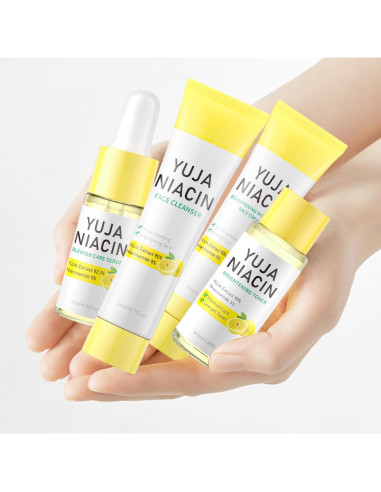 Set de Cuidado de Piel Facial Niacinamida 4 Piezas - Viaje