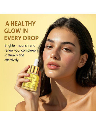 Aceite Facial Antienvejecimiento RIHAKO Cúrcuma y Rosa Mosqueta 181g