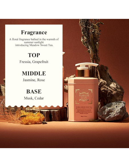 Jabón Corporal Vegano Floral Meadow Sweet Tea 500g - Hidratante