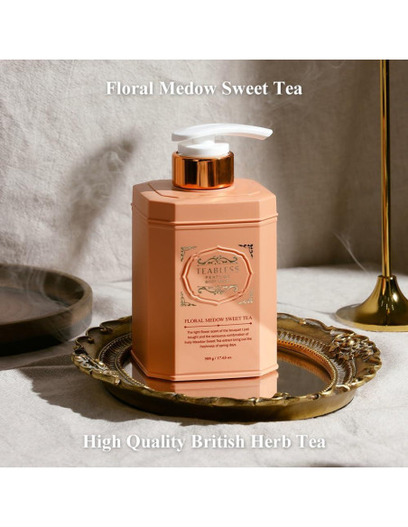 Jabón Corporal Vegano Floral Meadow Sweet Tea 500g - Hidratante