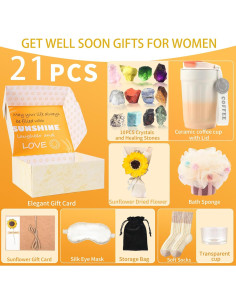 Caja de Regalo de Cuidado Personal Alitifiy 21 Piezas para Mujeres 2