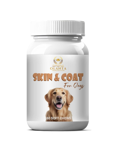 Suplemento para perros Vitalabs Skin & Coat 60 masticables