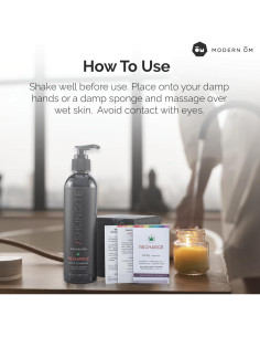 Jabón Líquido Orgánico Modern M con Shungite y Aceite de Cáñamo 2