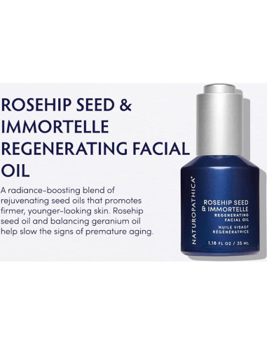 Aceite Facial Regenerador Naturopathica 35 ml - Rosa Mosqueta