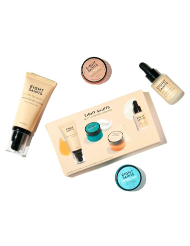 Conjunto de Cuidado de la Piel Eight Saints - Limpiador, Suero, Crema