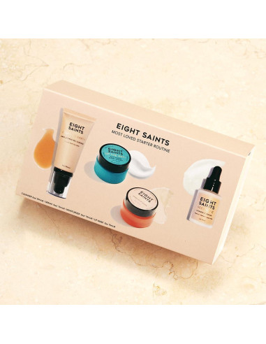 Conjunto de Cuidado de la Piel Eight Saints - Limpiador, Suero, Crema