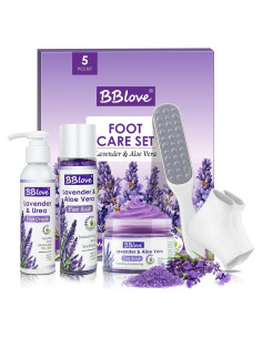 Kit de Cuidado para Pies Bblove - Spa de Lavanda 5 en 1