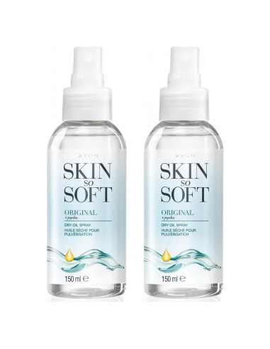 Spray de Aceite Seco Avon Skin So Soft con Jojoba 296 ml