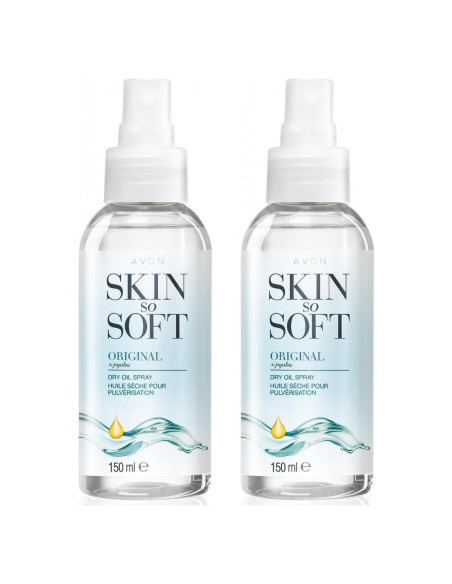 Spray de Aceite Seco Avon Skin So Soft con Jojoba 296 ml