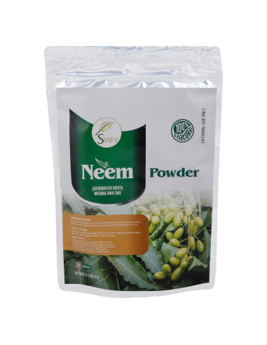 Polvo de Neem SVATV 227g | Cuidado del Cabello y Piel