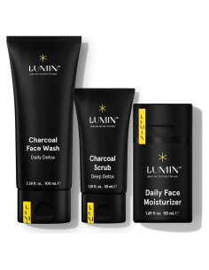 Kit de Cuidado de Piel para Hombres Lumin - Operador Suave Detox