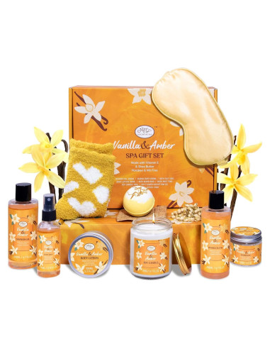 Juego de Regalo de Spa para Mujeres AM AROMANTRA 11 Piezas