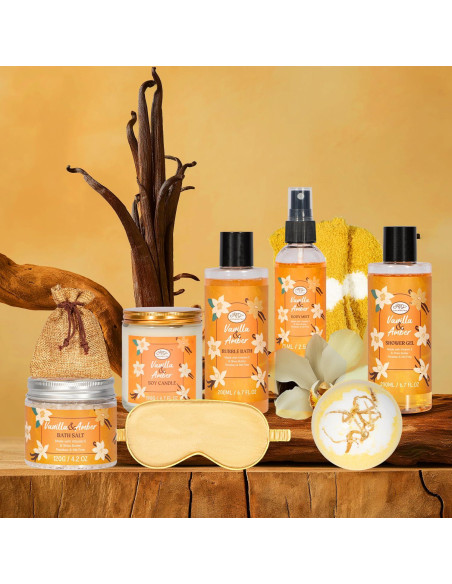 Juego de Regalo de Spa para Mujeres AM AROMANTRA 11 Piezas