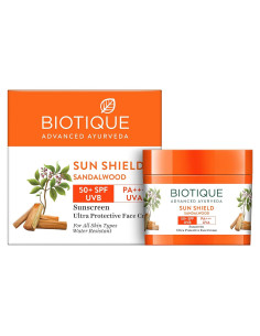Crema Solar Biotique SPF 50+ para Cara y Cuerpo 50g