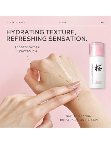 Kit Facial Sakura Rosardene 9 PCS - Cuidado Piel Rejuvenecedor