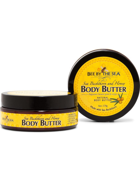 Set de Cuidado de la Piel Bee By The Sea: Gel de Ducha 250ml y Mantequilla Corporal 170g