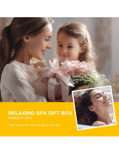 Set de Spa de Peonía PearlWorld - 9 Piezas de Cuidado Personal