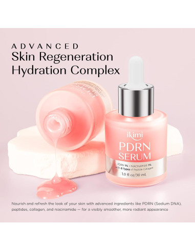 Suero Antienvejecimiento IKIMI con PDRN y Ácido Hialurónico 29.57 ml