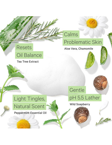 Limpiador Facial Tree to Tub 118 ml Piel Sensible Menta