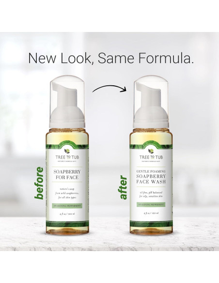 Limpiador Facial Tree to Tub 118 ml Piel Sensible Menta Limpiador Facial Tree to Tub 118 ml Piel Sensible Menta