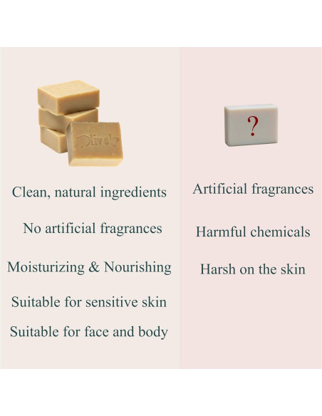 Jabón Natural Olively Gardenia y Aceite de Oliva 113g