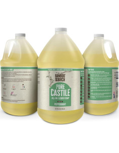 Jabón Líquido de Castilla Puro Bamboo & Birch Menta 1.89L 2