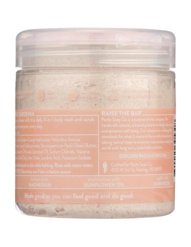 Jabón Batido Pacha Jazmín Gardenia 226.8 g Cuidado Corporal