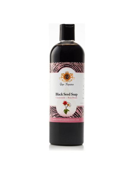 Jabón Líquido Natural Gye Nyame Semilla Negra 500ml