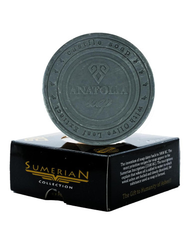 Jabón Natural Anatolia 99.22 g con Carbón Activado y Tomillo