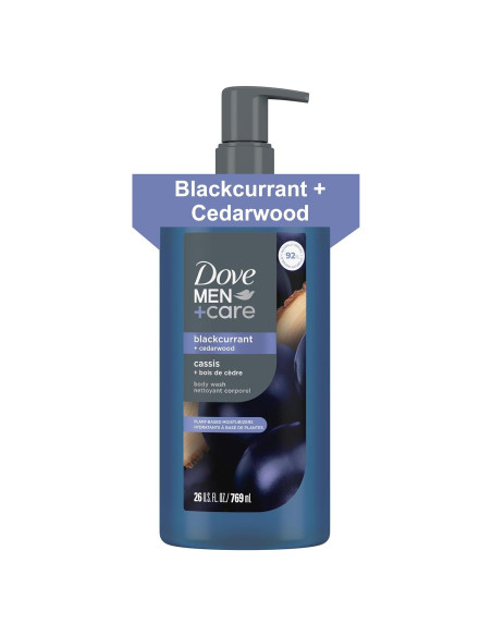 Jabón Corporal Hidratante Dove Men+Care 737ml Grosella Negra