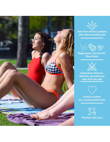 Loción Triswim 32oz - Hidrata y Neutraliza Olores a Cloro