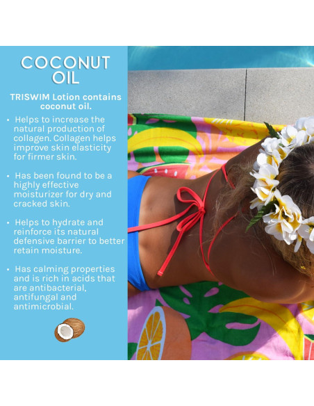 Loción Triswim 32oz - Hidrata y Neutraliza Olores a Cloro