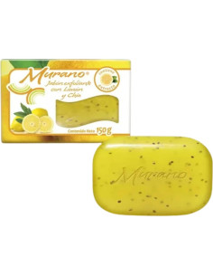 Jabón Natural Exfoliante Limón y Chía 3x150g Orgánico 2