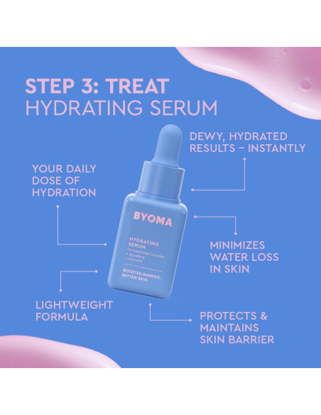 Kit de Cuidado de Piel BYOMA - 5 Piezas Hidratantes con SPF 50