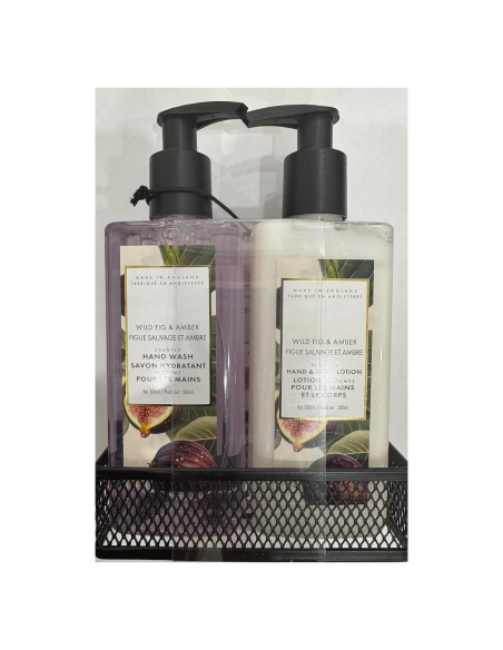 Set de Jabón de Manos y Loción Peach Higo Salvaje y Ámbar 300ml