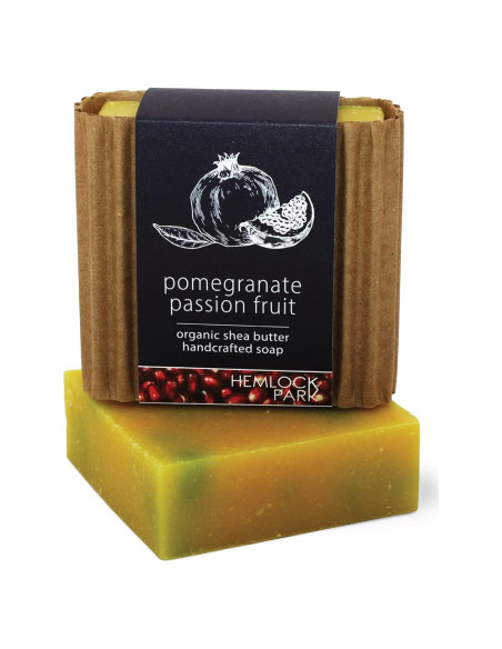 Jabón Orgánico Hidratante Hemlock Park 141g - Fruta de la Pasión