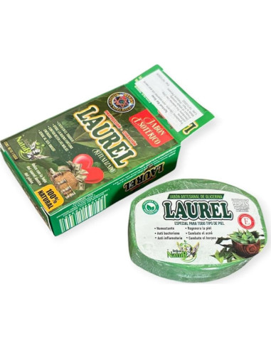 Jabón Esotérico de Laurel 100% Natural - Atrae Riqueza y Abundancia