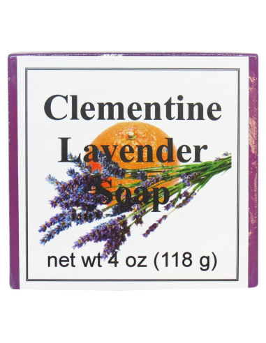 Jabón de Glicerina Lavanda Clementina Eclectic Lady 113 g