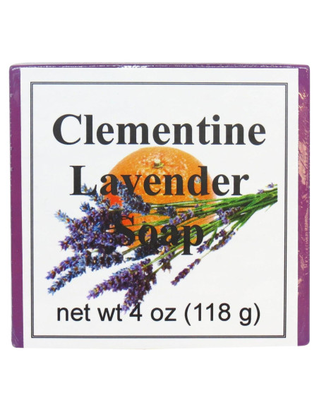 Jabón de Glicerina Lavanda Clementina Eclectic Lady 113 g
