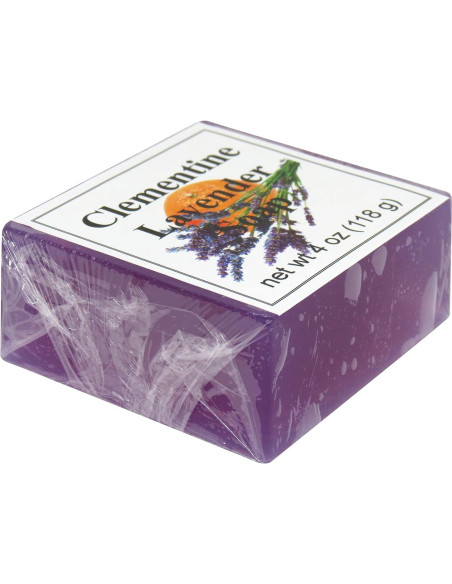 Jabón de Glicerina Lavanda Clementina Eclectic Lady 113 g