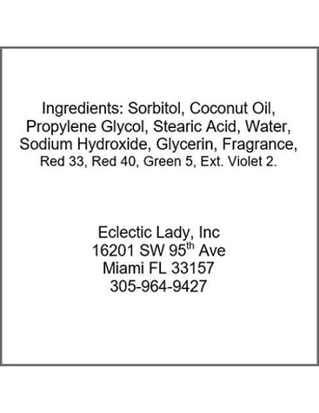 Jabón de Glicerina Lavanda Clementina Eclectic Lady 113 g